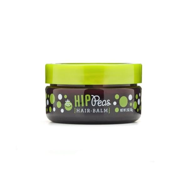 Hip Peas Natural Hair Styling Balm/Gel/Pomade Light Hold, 2 oz jar