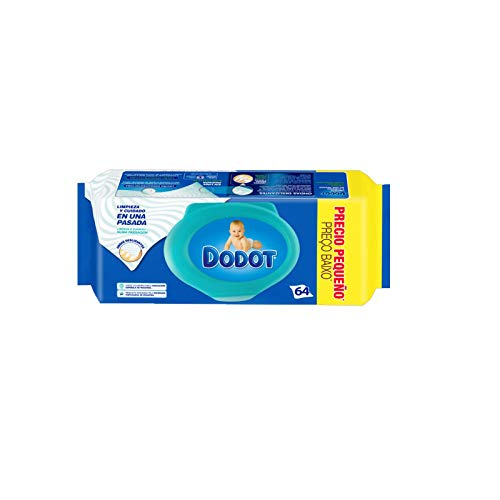 Procter & Gamble DODOT Baby Wipes Blue 64 Count