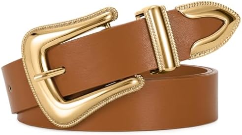 Amazon.com: CHAOREN Womens Belt - Leather Belt Women Casual  display picture 3