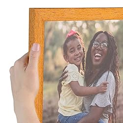 ArtToFrames 14x35 inch Gold Rustic Barnwood Wood