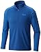 Mountain Hardwear Men's Butterman 1/2 Zip Shirt, Nightfall Blue, L