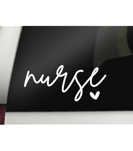 Blessed Nurse Vinyl Decal Sticker - 5.5 Inch Car Window Laptop Decal