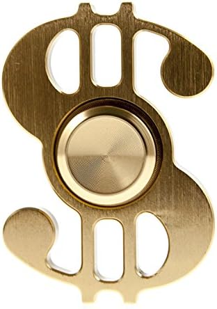Dollar Aluminium Widget Spinner (Gold)
