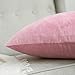 MIULEE Pack of 2 Decorative Velvet Pillow Covers Soft Square Throw Pillow Covers Solid Cushion Covers Bright Pink Pillow Cases for Spring Sofa Bedroom Car 18x18 Inch 45x45 Cm
