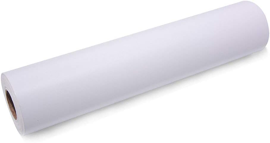 Vinyl Frog 12''x30ft Glossy White Permanent Adhesive-Backed Vinyl Roll for Craft Cutters,Letters,Decals and Sign Plotters
