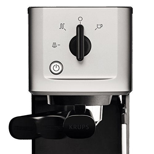 Krups Calvi Steam & Pump Espressomaschine XP3440 | Edelstahl | 1 L Wassertank | Sehr kompakt | Schnelles Aufheizen… – Bild 4