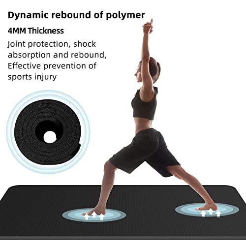 Large Exercise Mat,Equipment Mat,Treadmill Mat, Exercise Bike Mat