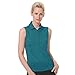 Monterey Club Ladies Dry Swing Solid Lightweight Pique Sleeveless Polo #2064