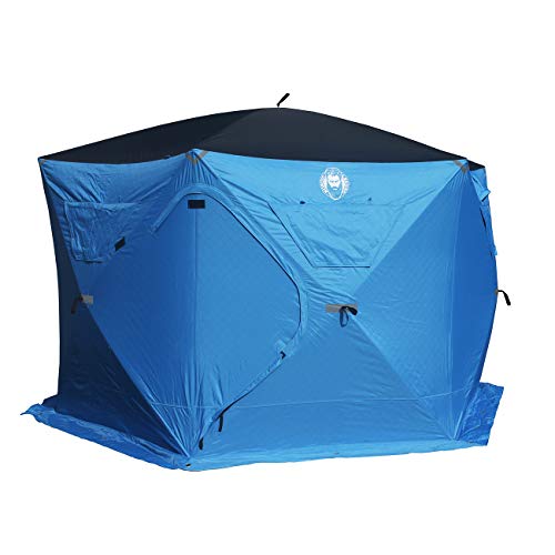 Nordic Legend Yaranga 6 Sided Insulated Portable Ice Fishing Shelter