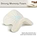 Adoric Life Memory Foam Travel Pillow, Portable Head, Chin and Neck Support with Machine Washable Cover for Airplanes, Cars, Trains and Office Napping - Brown