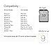 KimKey 2 IN 1 Micro USB and Lightning Connector Camera SD Card Reader for iPhone iPad and Android Phone Tablet