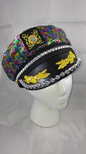 Rainbow captain hat