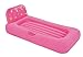 Bestway Dream Glimmers Kids Airbed, Pink | Projects Stars & Night-Light Onto Ceiling | Great For Toddlers Ages 2-4
