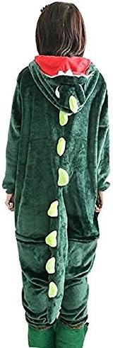 Unisex Adult Pajamas - Plush One Piece Cosplay Dinosaur Animal Costume