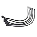 UEB 12in 4 Pin Fan Power Extension Cable, PWM Connector Case Fan Extension Power Cable for Computer (5PCS)