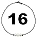 Wiw Pearl Choker for Women with 3 Simple AA Quality Freshwater Beads Necklace on Leather Cord Handmade Jewelry (Black 16
