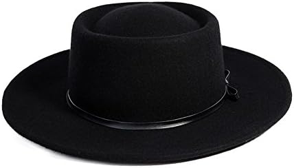 Sweet costume The Korean Version Of Felt Hat Bow Bucket Hat Wild Fashion Hat-C One Size