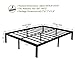 45MinST 14 Inch Reinforced Platform Bed Frame/3500lbs Heavy Duty/Easy Assembly Mattress Foundation/Steel Slat/Noise Free/No Box Spring Needed, Cal King