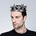 DcZeRong Adult Men Women Queen King Crowns Metal Crystal King Queen Birthday Prom Full Tiara Crowns Cake Topper