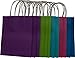 Kraft Gift Bags, Solid Colors, 8 large bags,12 medium bags, 10 small bags, bulk value pack set of 30