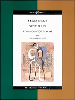 Oedipus Rex／ Symphony of Psalms (The Boosey ＆ Hawkes Masterworks Library)