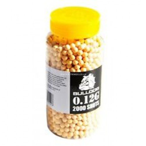 Misha Bulldog BB Pellets 2000 Yellow x 6mm .12g BB