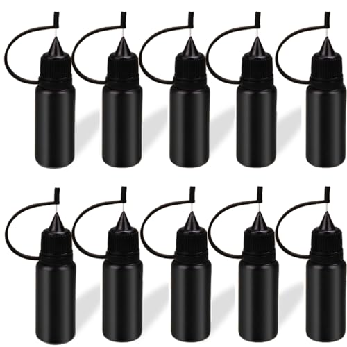 FUNSHOWCASE Precision Tip Applicator Bottles 10-Count, Each 13ml 0.44oz
