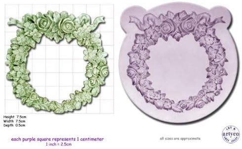 FLORAL WREATH Mould