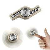 BKHLGO Fidget Spinner Toy Stress Reducer Anxiety，ADHD, Autism Adult Children，Effectively Relieve the Pressure 2.75X2.75X0.3 Inch Gold