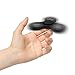 wisdomspot Fidget Spinner Toy Stress Reducer Perfect for ADD, ADHD, Anxiety and Autism Adult Children for Killing Time, Black