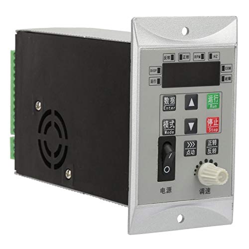 VFD 1HP Single to Single Phase Adjustable Variable Frequency Speed Motor Drive Inverter Converter CNC 220V 0.75KW