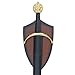 Armory Replicas Medieval Ancient Tribal Golden Universal Wall Sword Plaque Display