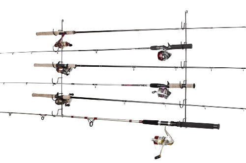 Rack'Em Horizontal 6-Rod Fishing Rod Rack