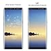 (3 Pack) LK Screen Protector for Samsung Galaxy Note 8, [Max Coverage] HD Clear Anti-Bubble Flexible Film