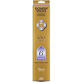 Gonesh - Classic Collection - Non-Toxic 10” Slow Burn Wood & Spice Aromatic Sticks - No. 6-100 Pack
