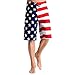 clothin Men's Quick Dry Surfing Boardshorts with Pocket(USA American Flag,US 34)