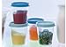 TUPPERWARE TUPPER MINIS SET OF FOUR 2-oz./60 mL capacity