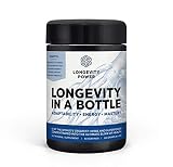 Longevity in a Bottle, 40 of the world's greatest superfoods and herbs concentrated into the ultimate elixir of health, 60 servings, 300g (10.5oz)