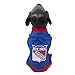 NEW YORK RANGERS DOG ATHLETIC MESH-NEW YORK RANGERS PET JERSEY
