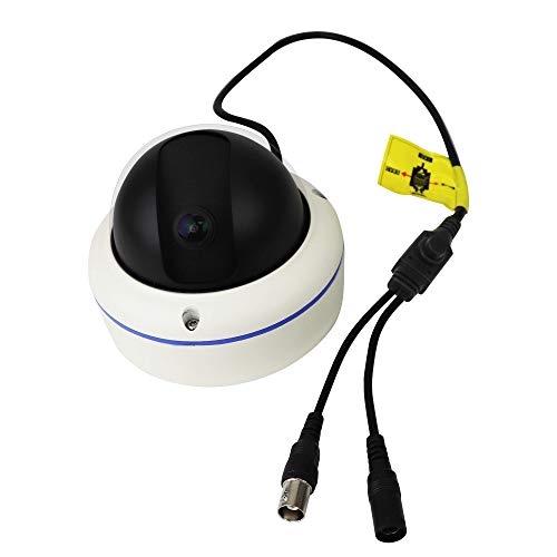 GW Security 5 Megapixel 4-in-1 HD TVI/AHD/CVI / (5MP/4MP/2MP 1080P/960H 1200TVL) CCTV Outdoor Indoor 360Ëš Fisheye Lens Dome Security Camera