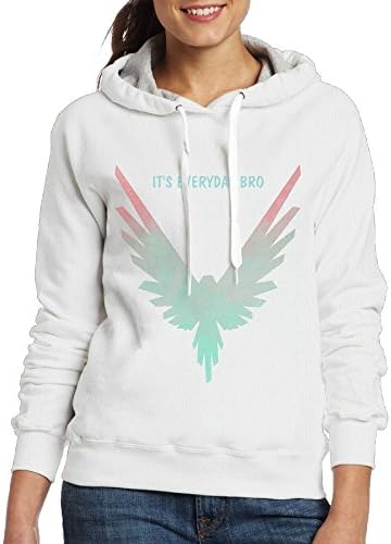 Infengzhe Pink Parrot Logo Logans Pauls Fashion Cotton Hoodie It Is Everyday Brother Bright Color