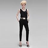 Neewer® Fashion Lady Metal Front Skinny Wide Elastic Waistband Belt Decoration