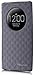 GreatShield Quick Circle Case Compatible with LG G4, Shift LX Slim Leather Flip Case View Window Cover with Sleep/Wake Function (Metallic Gray)