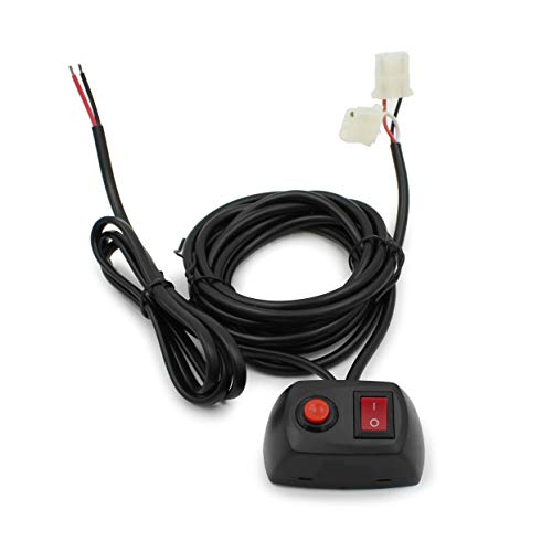 FOXCID 160W HID Hide Away Emergency Strobe Light Headlight Kit Hazard Waring System 8 Bulbs (White)