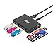 Unitek 3 Ports USB 3.0 Hub with 3-Slots Card Reader Combo with 5V 2A Adapter for iMac, MacBook, MacBook Pro, MacBook Air, Mac Mini, ChromeBook Pixel, Microsoft Surface Pro, Lenovo Yoga, or Any PC