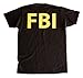 Qraphic Tee Men's FBI T-Shirt