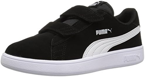 puma black velcro shoes