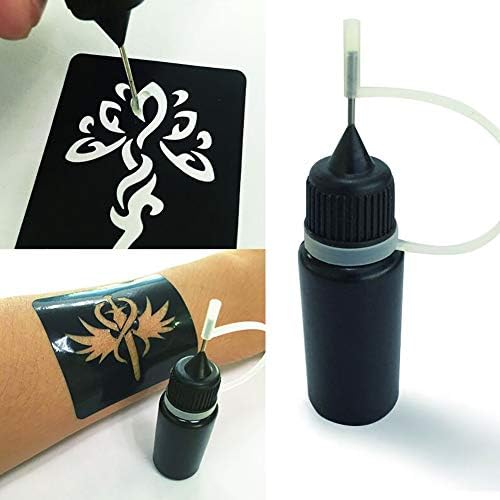 Mzwodmu 10ml Ink Box Temporary Tattoo Organic Fruit Juice Safe Waterproof DIY Liquid