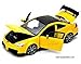 caromedia 73146yl/4 Motormax - Honda Accord Custom Tuner Hard Top (1:18, Yellow) 73146 Diecast Car Model 1 18 Vehicle Toy Auto Automobile Metal
