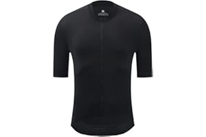 YKYWBIKE Cycling Jersey Men Aero Race Fit, Road Bike Jersey Short Sleeved Moisture Wicking, Breathable,Zip Pocket,UPF50＋